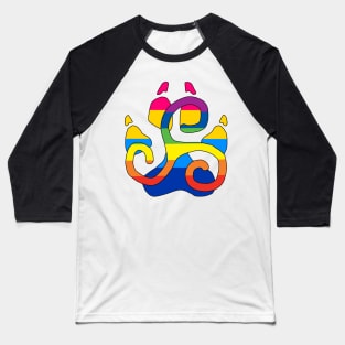 Pansexual Celticwolf Baseball T-Shirt